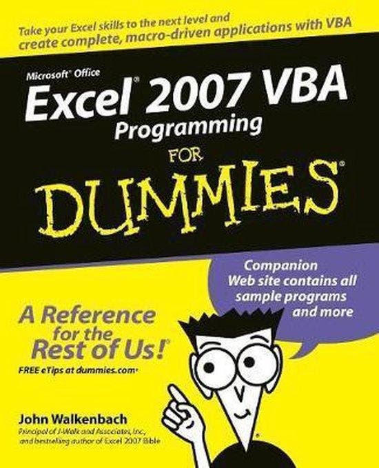 Excel 2007 VBA Programming For Dummies 9780470046746, Boeken, Taal | Engels, Gelezen, Verzenden