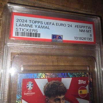 2024 Topps Topps UEFA Euro 2024 Lamine Yamal Rookie Graded