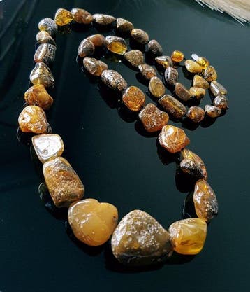 Amber Natuurlijke Baltische barnsteenketting- 35 g