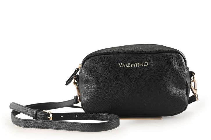 Valentino Schoudertas Zwart, Handtassen en Accessoires, Tassen | Damestassen, Zwart, Zo goed als nieuw, Verzenden