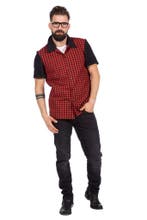 Rock N Roll 50S Blouse Heren, Verzenden