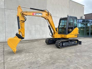 Veiling: Rupsgraafmachine XCMG XE60DA Diesel 2020, Ophalen
