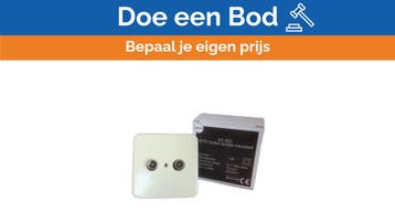Bieden: Cobham Sailor N1-IEC R/TV outlet double isolated -, Ophalen of Verzenden
