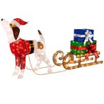 2dekans | Coast Verlichte Kerstdecoratie - Kersthond met, Diversen, Kerst, Ophalen of Verzenden, Nieuw