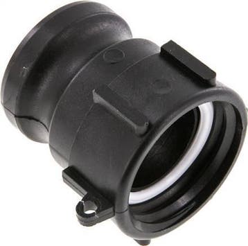 Raccord Camlock DN 50 (2) en polypropylène S 60 x 6, Verzenden