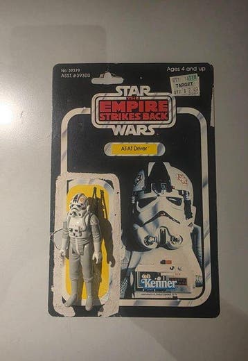 Kenner - Action figure Star Wars At-At Driver 1980 Original, Verzamelen, Nieuw