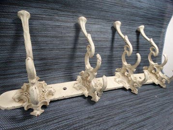 Kleerkast - Gietijzer - Kapstok in brocante stijl