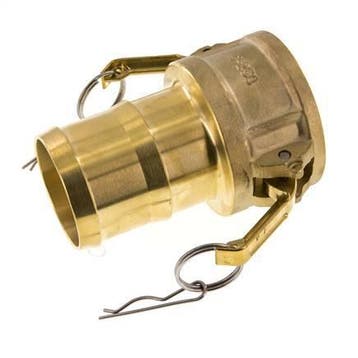 Raccord Camlock DN 60 (2 1/2) en laiton Pilier de tuyau, Verzenden