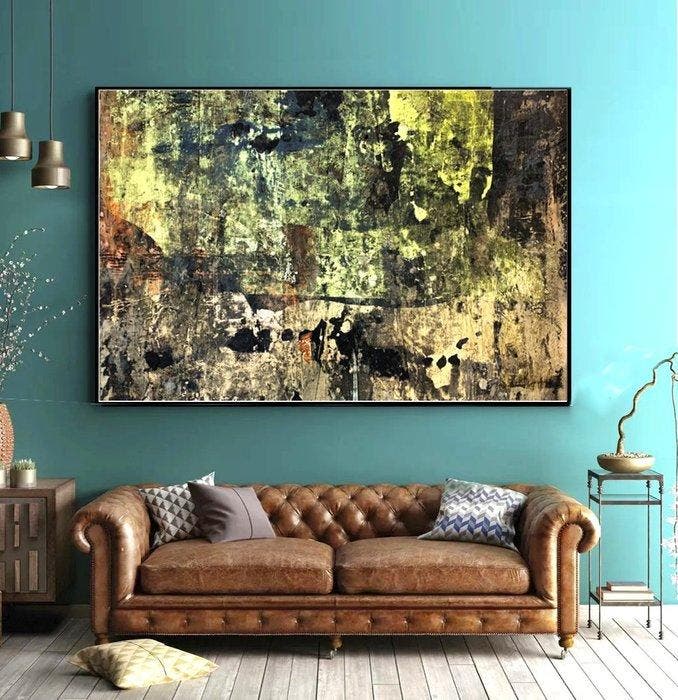 Andrea Capecci (1977 Itralia) - Something - 10, Antiek en Kunst, Kunst | Schilderijen | Modern