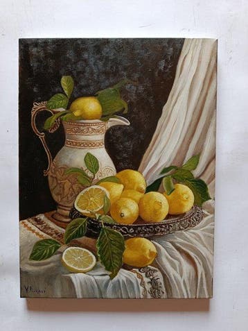 V. Fiorani (XX) - Composizioni con limoni