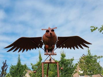 Decoratief ornament - Europa - XXL Wind Moving Owl