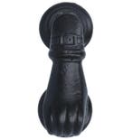 Deurklopper Mod. 4 staal zwart, Nieuw, Overige materialen, Klink of Kruk