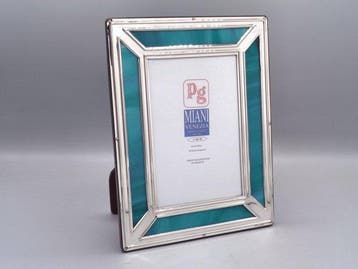 PG-Miani Argenteria - Fotolijst - .925 zilver, en kunstglas