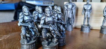 Star Wars - Schaakspel - Attack of the Clones - Plastic, Antiek en Kunst