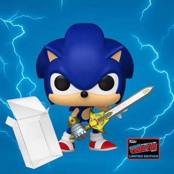 Funko Pop  Sonic  Sonic  Caliburn 2025 New York Comic Con, Verzamelen, Poppetjes en Figuurtjes, Verzenden, Nieuw