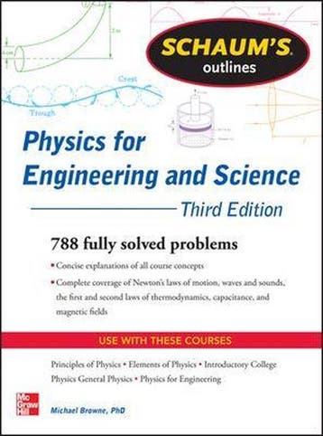 Schaums Outline of Physics for Engineering and Science, Boeken, Verzenden, Zo goed als nieuw, Michael Browne