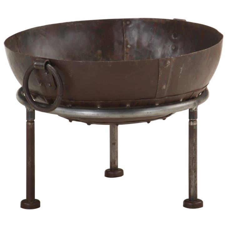 vidaXL Vuurplaats Ø40 cm ijzer, Maison & Meubles, Cheminées, Envoi