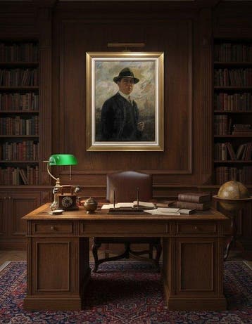 Antonio Vidal Rolland (1889-1970) - Le Flâneur, Antiek en Kunst