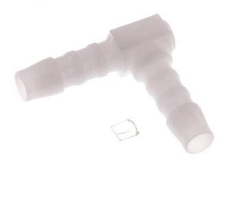 Connecteur de tuyau coudé en POM 5 mm [10 pièces]., Verzenden, Nieuw