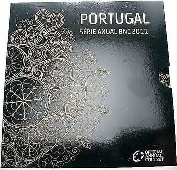 3,88 Euro,munten set 1 Cent-2 Euro 2011 Portugal Republik, Verzenden, België