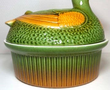 Style Michel Caugant - Tafelservies - Keramiek, Emaille