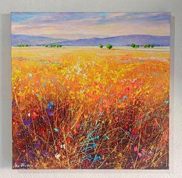 A. Kustanov (XX-XXI) - Bagliori d’Estate nel Campo Dorato