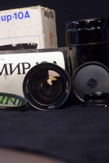 KMZ Krasnogorsk Mir 10-A 3,5/28mm | Groothoeklens, Nieuw