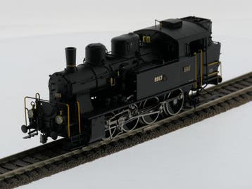 Schaal H0 Fulgurex 2254/7 stoomlocomotief E 4/4 van de SB..., Ophalen of Verzenden, Zo goed als nieuw, Gelijkstroom, Locomotief