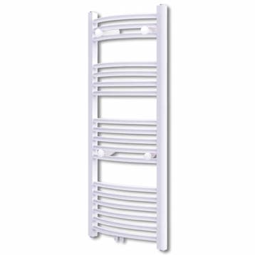 vidaXL Radiator/handdoekenrek curve 600x1160 mm, Verzenden, Nieuw