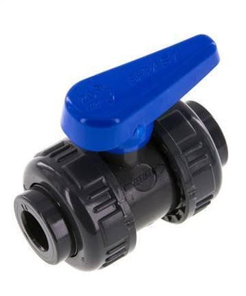 PVC 2-weg Kogelkraan Dubbele Wartel 16 mm Sok EPDM, Verzenden, Nieuw