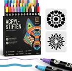 2dekans | NAPI 36 Acrylstiften Dual Tip - Twinmarkers -, Kinderen en Baby's, Ophalen of Verzenden, Nieuw