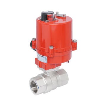 Vanne à bille électrique 2 voies en laiton Rp 1 12 V AC/DC, Verzenden