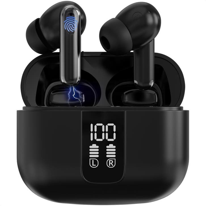 Strex Draadloze oortjes zwart, Telecommunicatie, Mobiele telefoons | Oordopjes, Nieuw, Verzenden