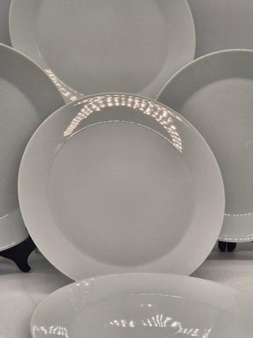 Arzberg TRIC – 5-teiliges Tellerset – Porzellan in Weiss
