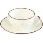 Kopjes | ENT SIDE | Porselein | Beige | 21cl | Incl., Verzenden, Nieuw in verpakking