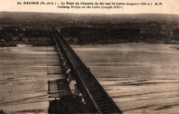 Frankrijk - Bruggen - Frankrijk - bruggen van diverse, Verzamelen, Gelopen