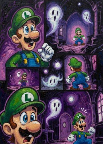 SSICK - Luigis Ghostly Terror, Nieuw