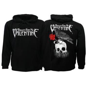 Bullet For My Valentine Logo & Raven Hoodie Sweater - Offici, Kleding | Heren, Nieuw
