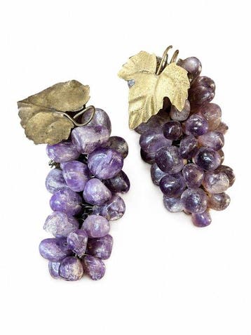 Decoratief ornament (2) - Italië - Clusters van amethist