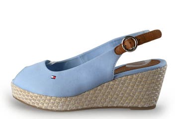 Tommy Hilfiger Slingbacks in maat 38 Blauw, Kleding | Dames, Schoenen, Zo goed als nieuw, Tommy Hilfiger, Verzenden, Blauw
