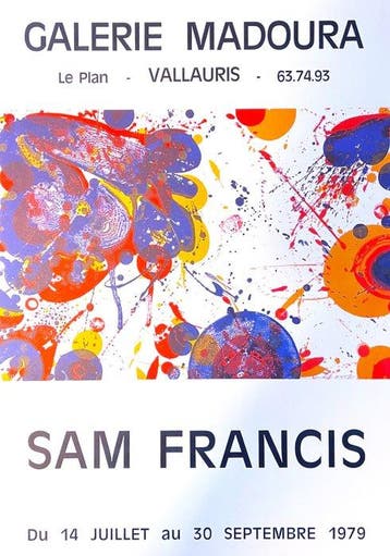 Sam Francis - SAM FRANCIS - Années 1970
