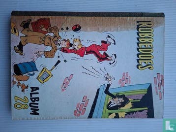 Baden Powell - Robbedoes album 28 - 1949, Eén stripboek, Verzenden, Gelezen, Charlier, Jean-Michel, De Bevere, Maurice, Delporte, Yvan, Franquin, André, Gillain, Joseph, Godwin, Frank, Harman, Fred, Mayeu, Max, Paape, Eddy, Stevenson, Robert Louis [naar].