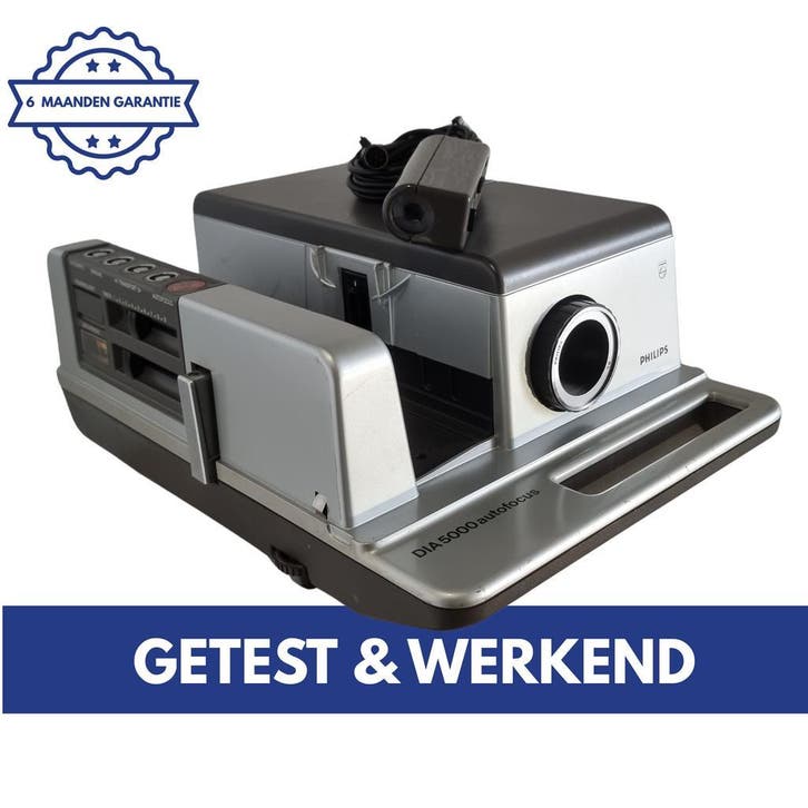 Philips Dia 5000 Autofocus | Diaprojector | Dia Projector, Audio, Tv en Foto, Diaprojectoren, Gebruikt, Verzenden