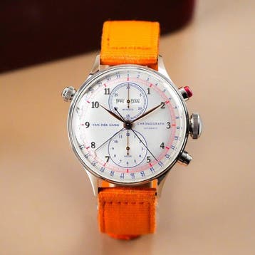Van Der Gang - Original Calendar Chronograph - 20052BW-TRg -