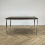 kantinetafel 150x70 cm,  Bruin blad - chroom, Articles professionnels, Aménagement de Bureau & Magasin | Mobilier de bureau & Aménagement
