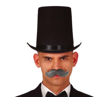 Zwarte Vilten Hoed, Verzenden, Nieuw