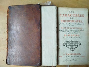 La Bruyère - Les caractères de Théophraste - 1754