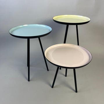 Tables gigognes - Ensemble en trois pièces - petites tables