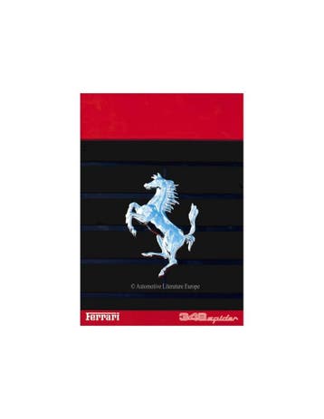 1994 FERRARI 348 SPIDER BROCHURE 869/94
