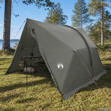 vidaXL Tent met waterdicht zeil Leger Groen, Verzenden, Nieuw